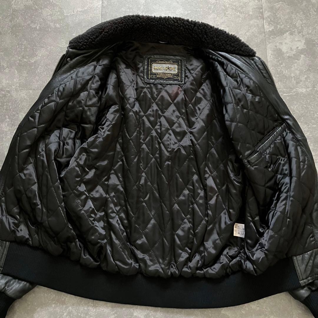 90s vintage G-1 flight leather jacket 羊革