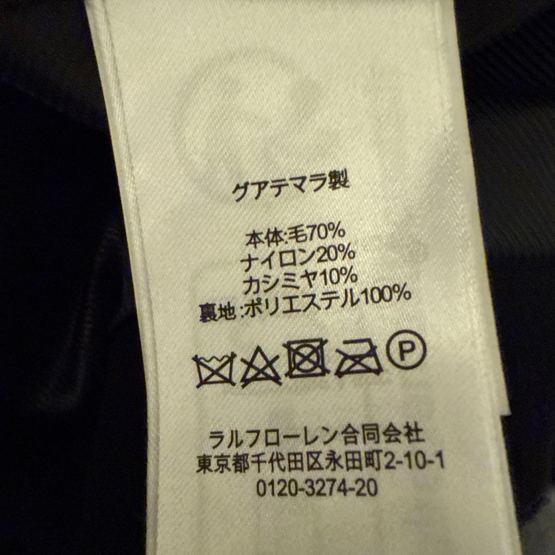 LAUREN RALPH LAUREN ブラックロングコート 12