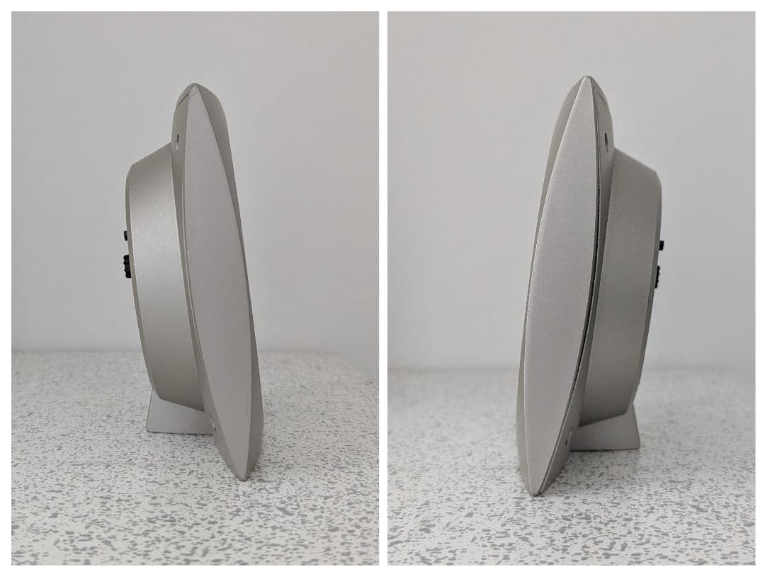 90s ヴィンテージ 置き時計 加藤孝志 sessa 目覚まし付き