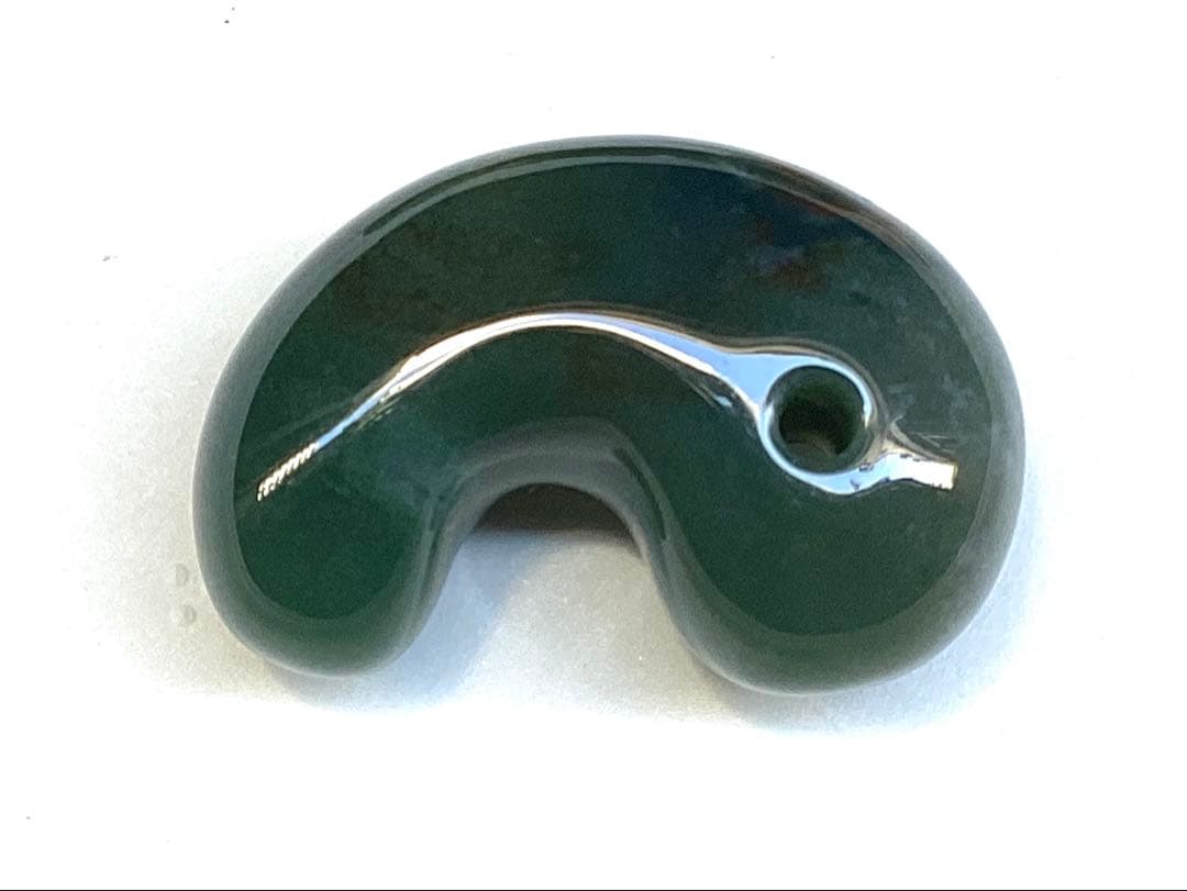 天然無垢石 グラデーションアートの美しい出雲石【碧玉】　即購入を半額以下‼️鑑別書