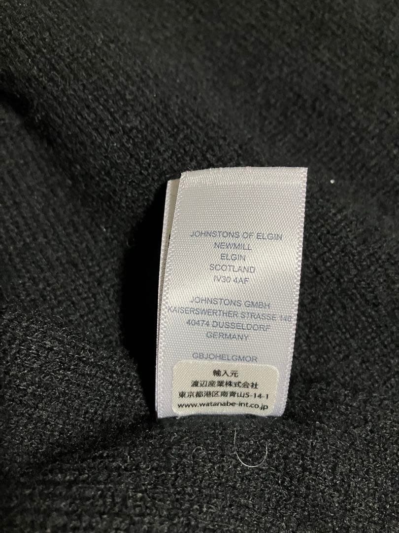 Johnstons of Elgin カシミヤマフラー