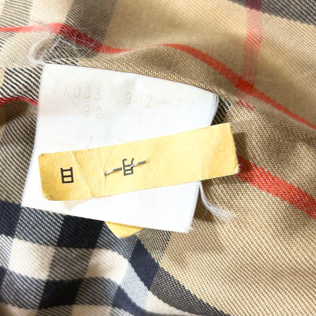 ✨希少クリーニング済みヴィンテージ✨バーバリー ロング トレンチコート Ｌサイズ