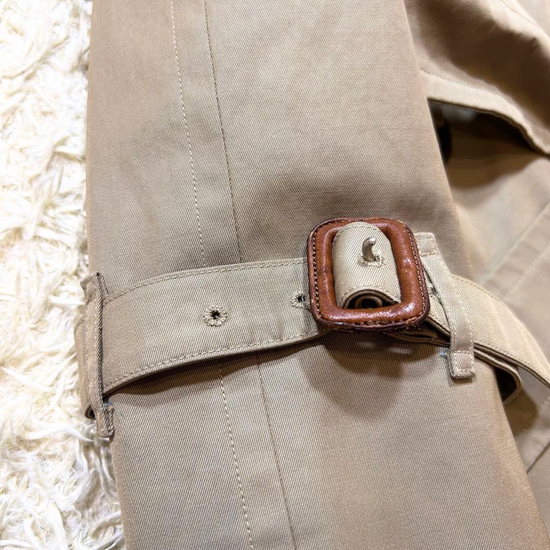 ✨希少クリーニング済みヴィンテージ✨バーバリー ロング トレンチコート Ｌサイズ