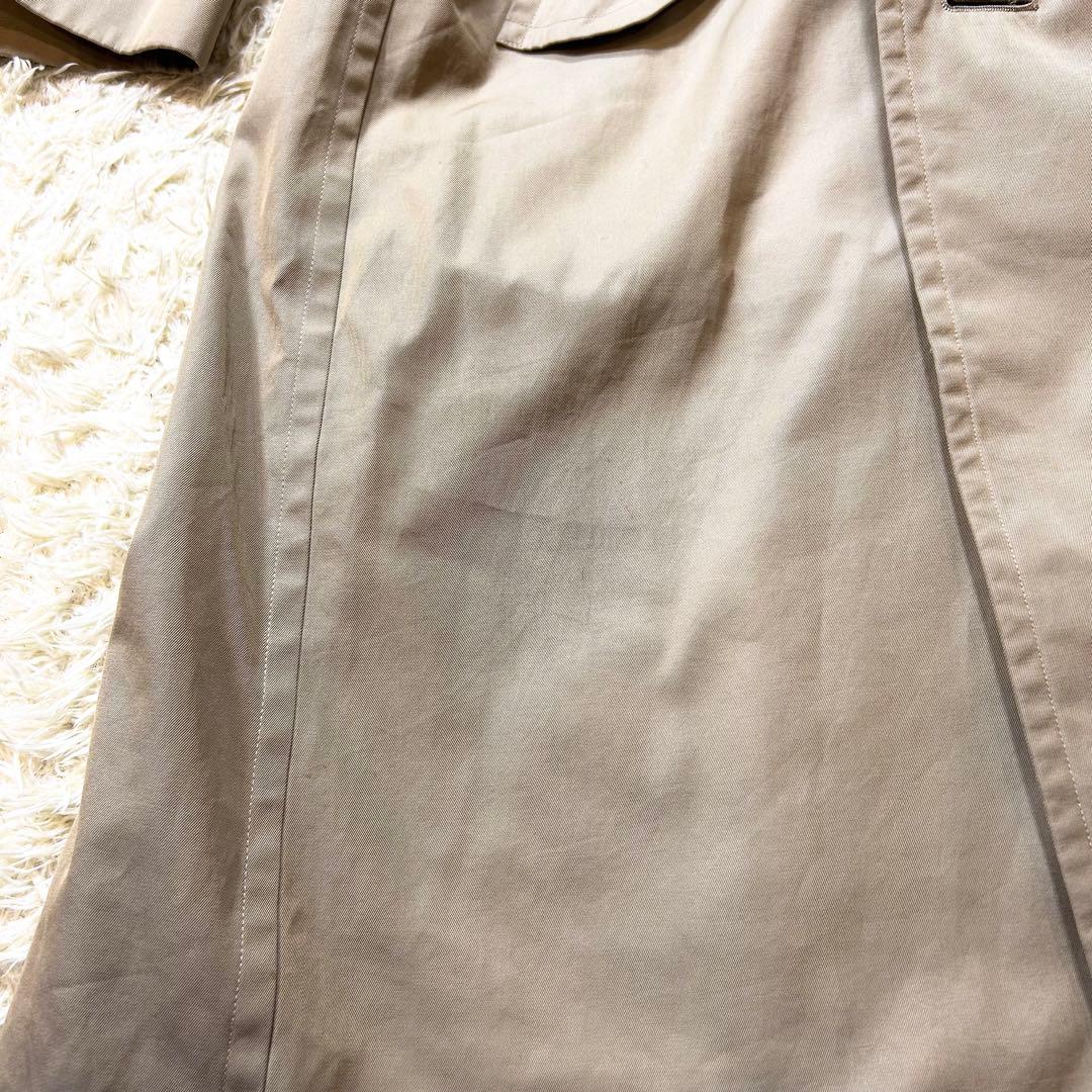 ✨希少クリーニング済みヴィンテージ✨バーバリー ロング トレンチコート Ｌサイズ