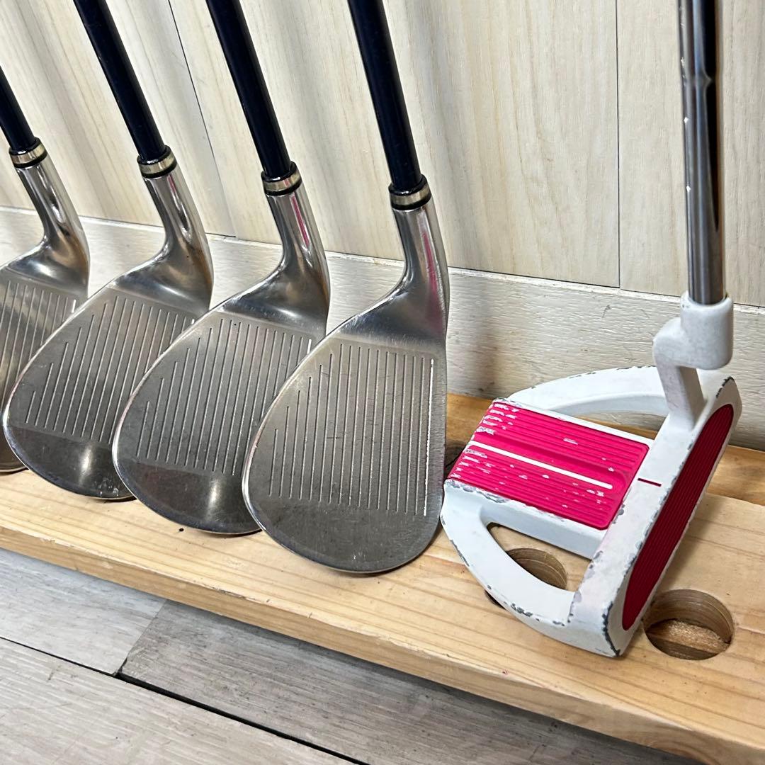 【レディース右】ダンロップ ゼクシオ パーリーゲイツ 初心者　ゴルフセット