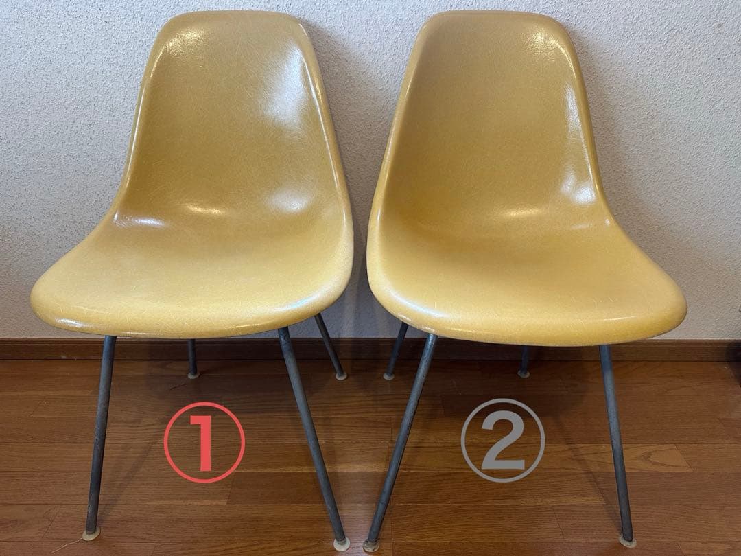 ※せ イームズ　ハーマンミラー　サイドシェルチェア　2nd ヴィンテージ①