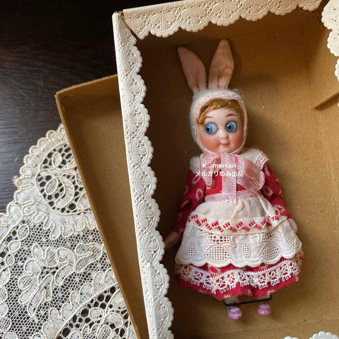ケストナー社　グーグリーアイ　バニー　ビスクドール　アンティーク　うさぎ　ウサギ