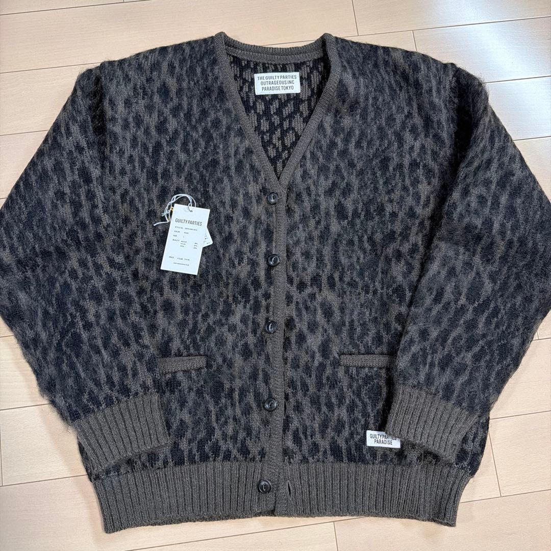 新品未使用　ワコマリア　ヘビーモヘアカーディガン　L