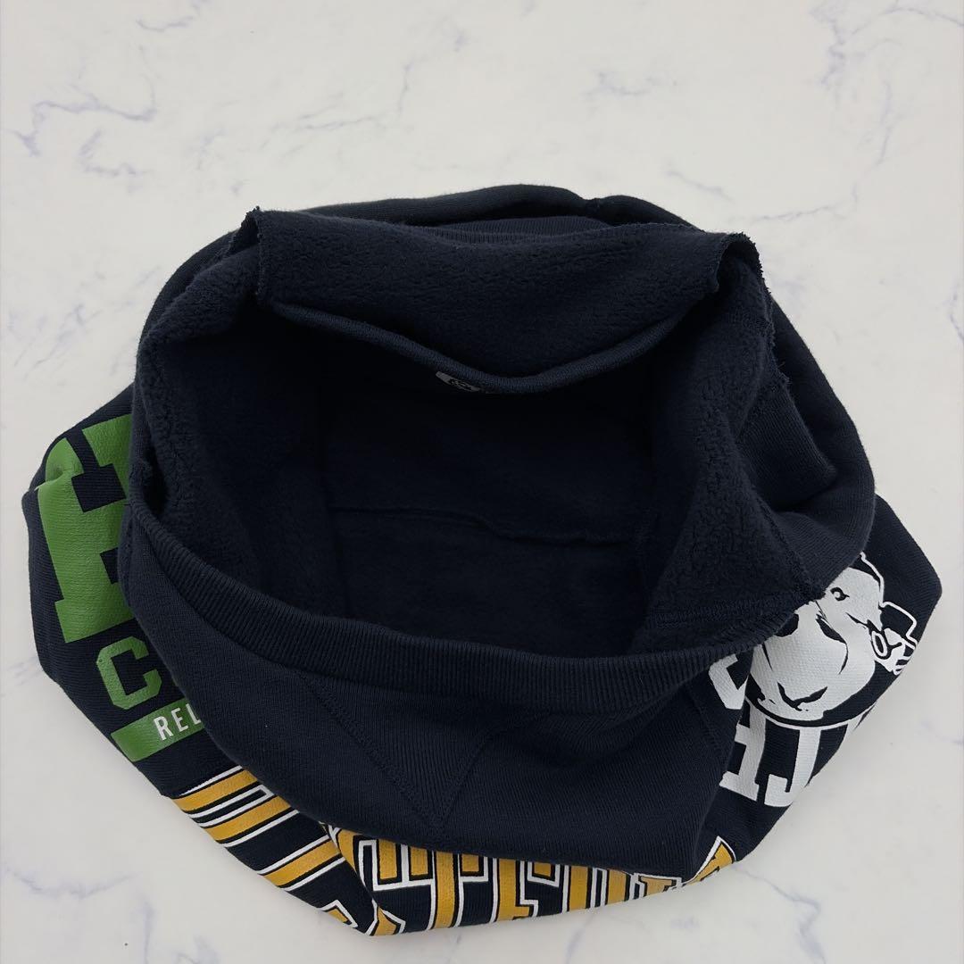 極美品 ヒステリックグラマー スウェット リメイク バッグ ガール 紺 希少