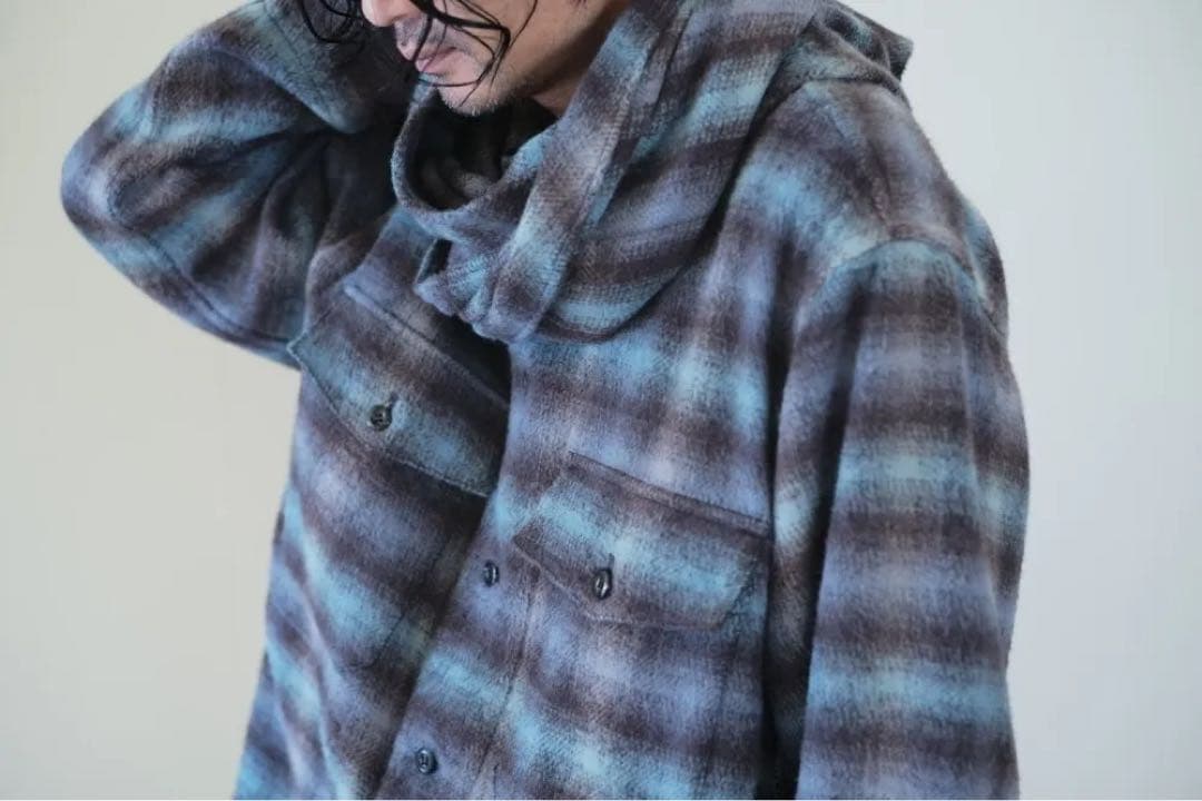 NICENESS HAMMOND ワイルドシルク カデットブルゾン