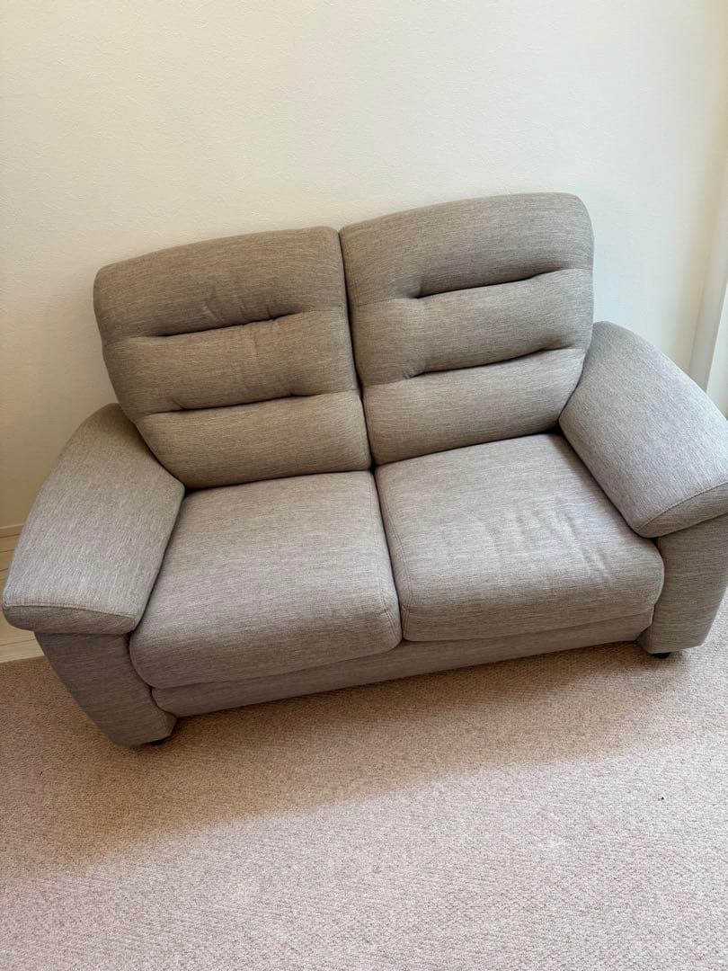 (引取り限定)ニトリ 2人用 ソファ
