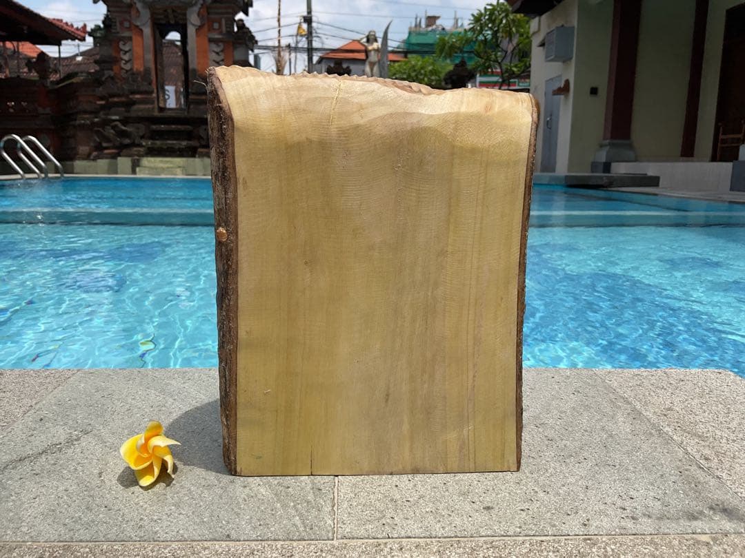 【新入荷】ガネーシャ像(夢をかなえる神様)木彫り [H20.8cm]