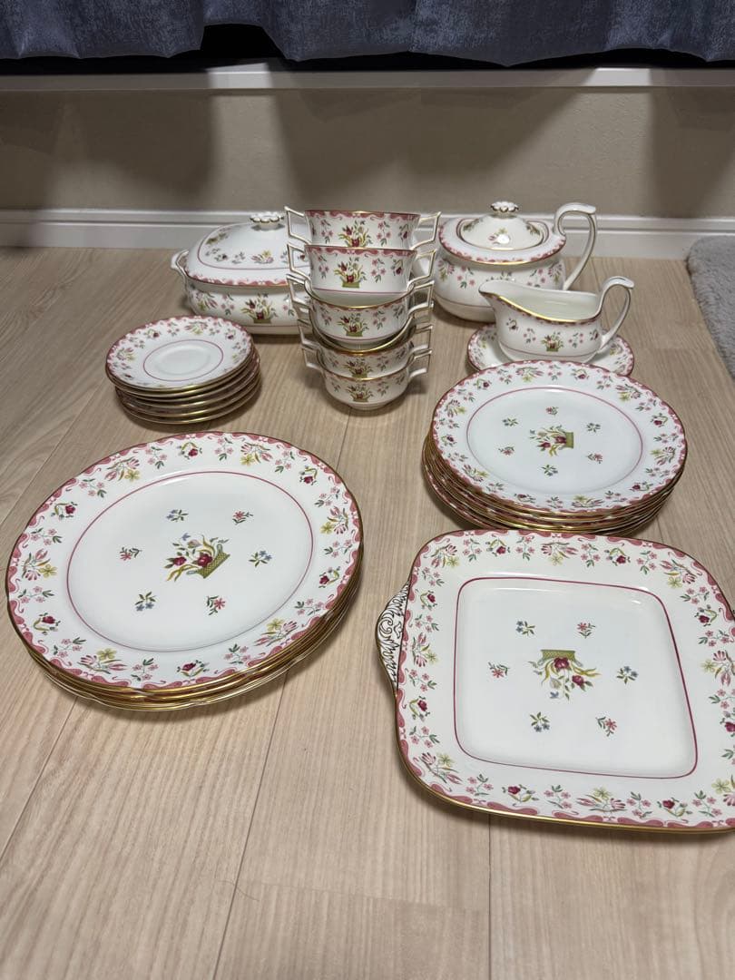 【廃盤美品】ウェッジウッド ビアンカ セット まとめ プレート ポット シュガー