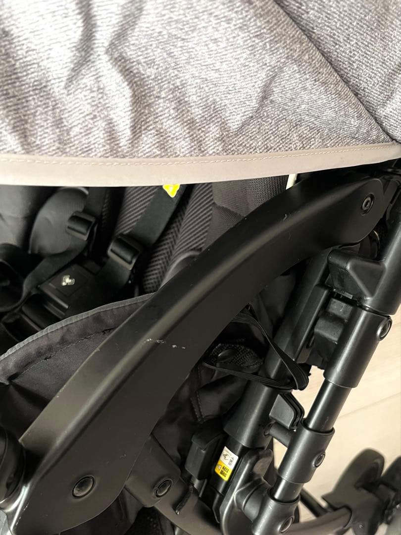 Aprica ラクーナクッションAC ベビーカー レインカバー付き