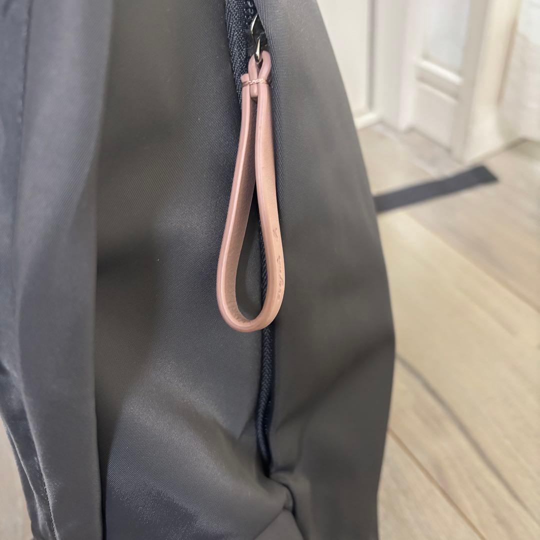 新品未使用⭐︎アニエスベー リュック ナイロン レザー グレー　パックパック