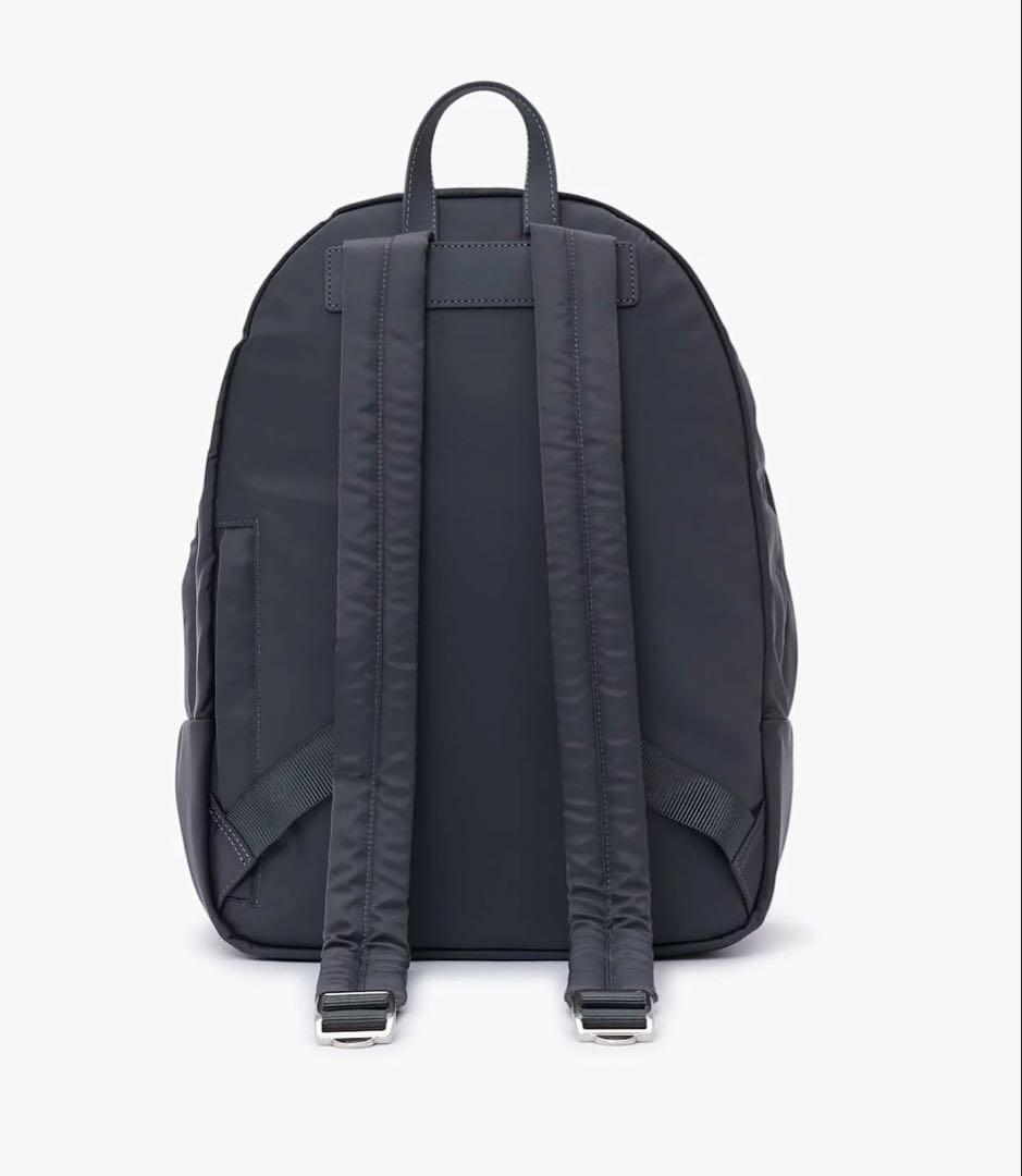 新品未使用⭐︎アニエスベー リュック ナイロン レザー グレー　パックパック