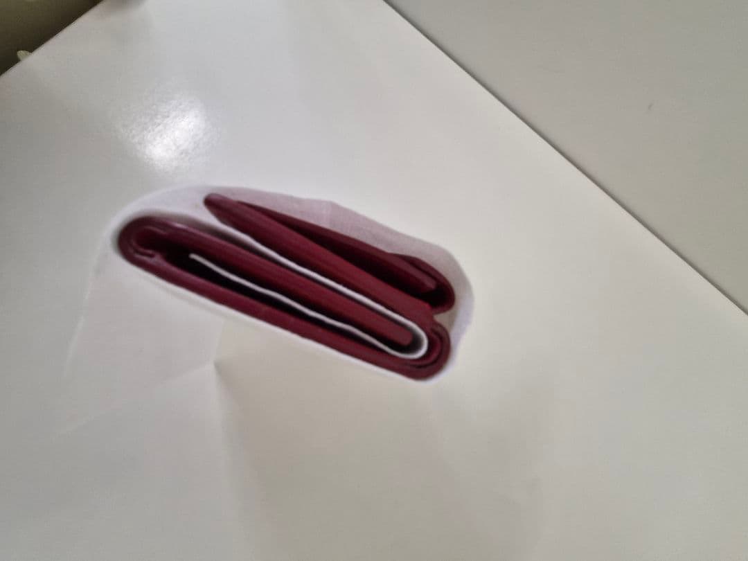 PRADA サフィアーノレザー 三つ折り財布 レッド