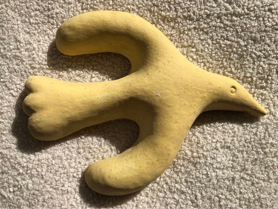 ［レア作品］　鹿児島　睦　鳥　黄色