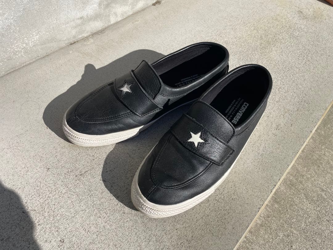 靴 converse addict one star loafer