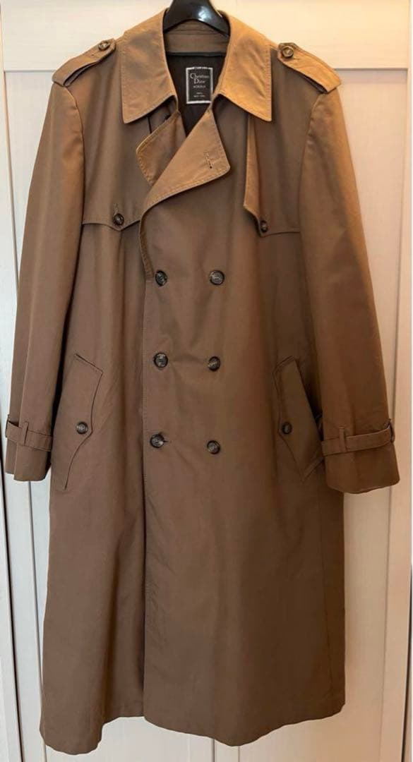 美品 Christian Dior Monsieur トレンチコート