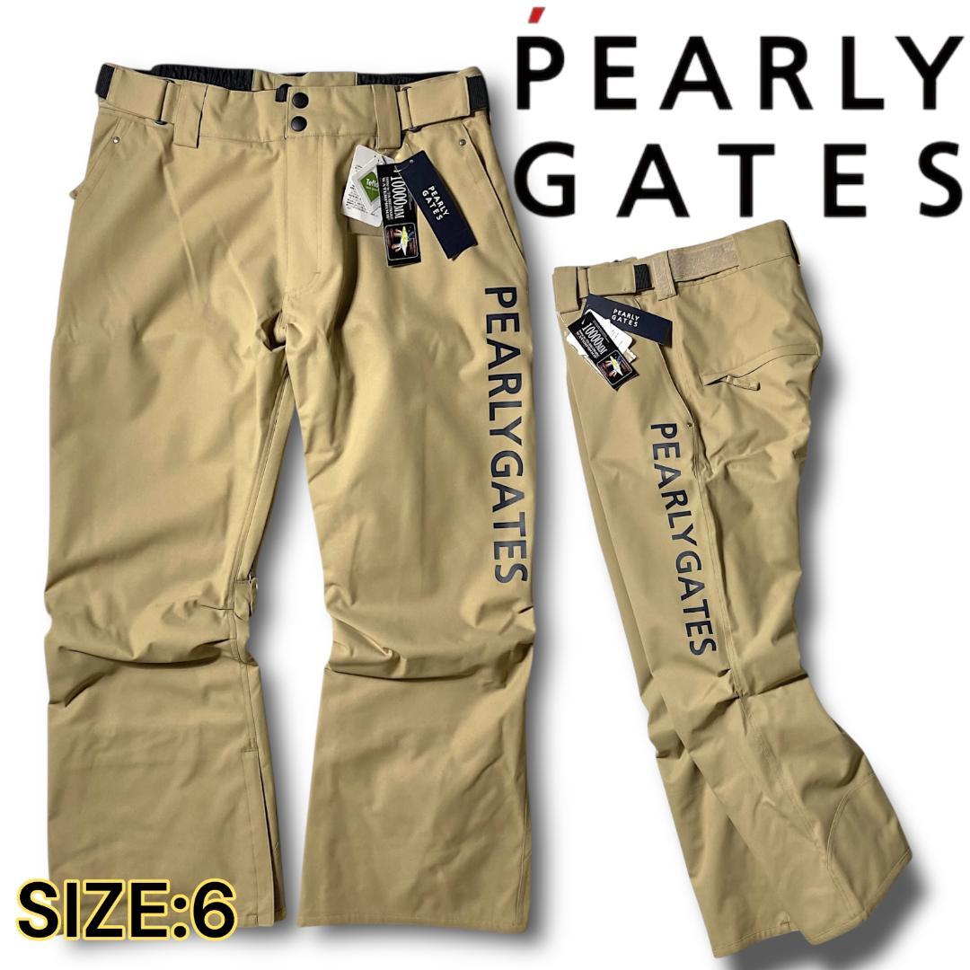 新品 6 定価3.9万 パーリーゲイツ 防水 防寒 スノーウエア パンツ スノボ
