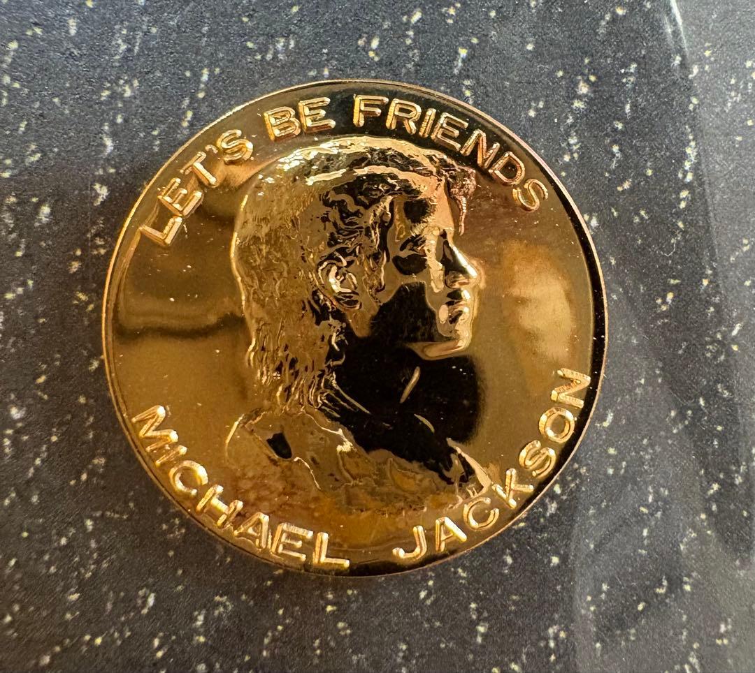 ノ*ク様 マイケル・ジャクソン 訪日記念メダル