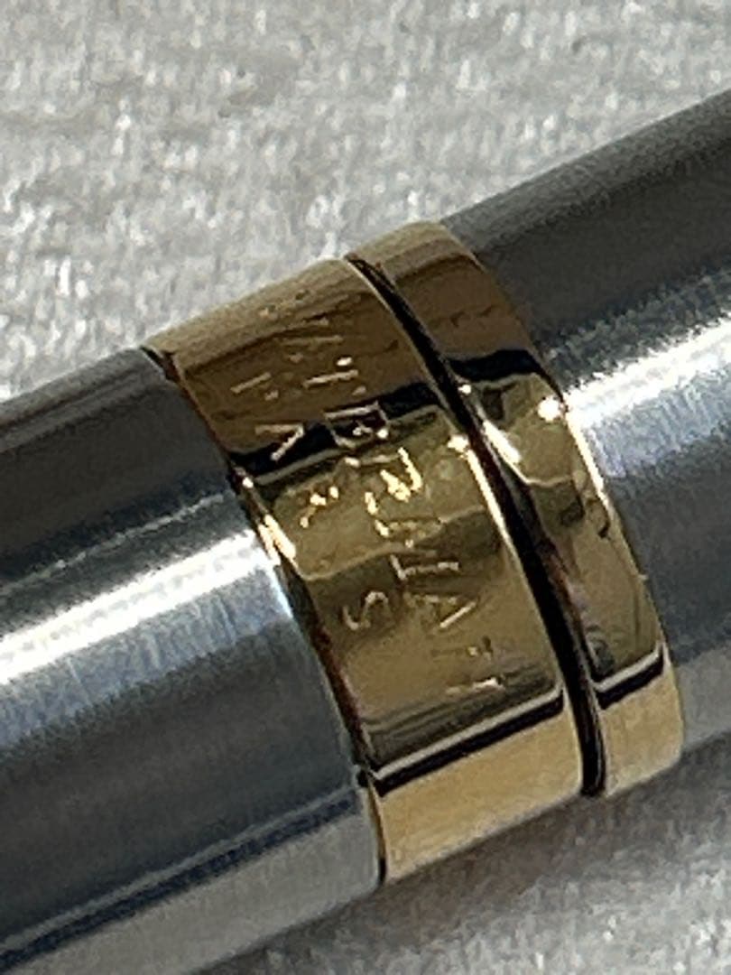 ウォーターマン 万年筆 シルバー・ゴールド