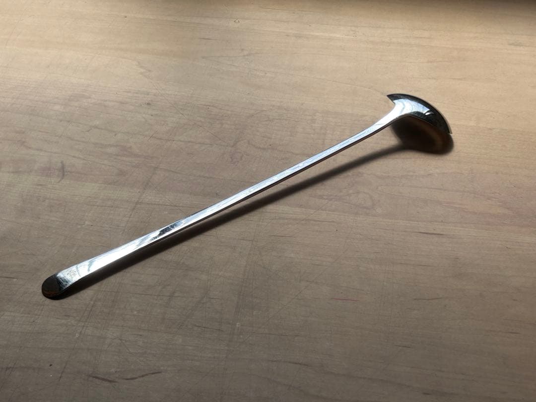 北欧 ジョージジェンセン ステンレス ソース スプーン ３２㎝ カトラリー