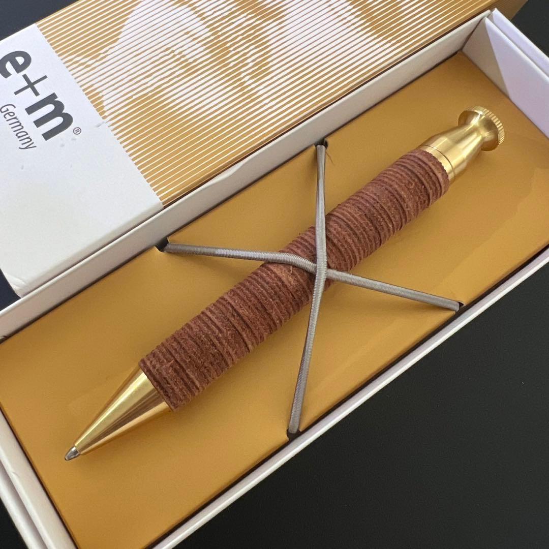 e+m イープラスエム king cuio ボールペン ライトオーク N