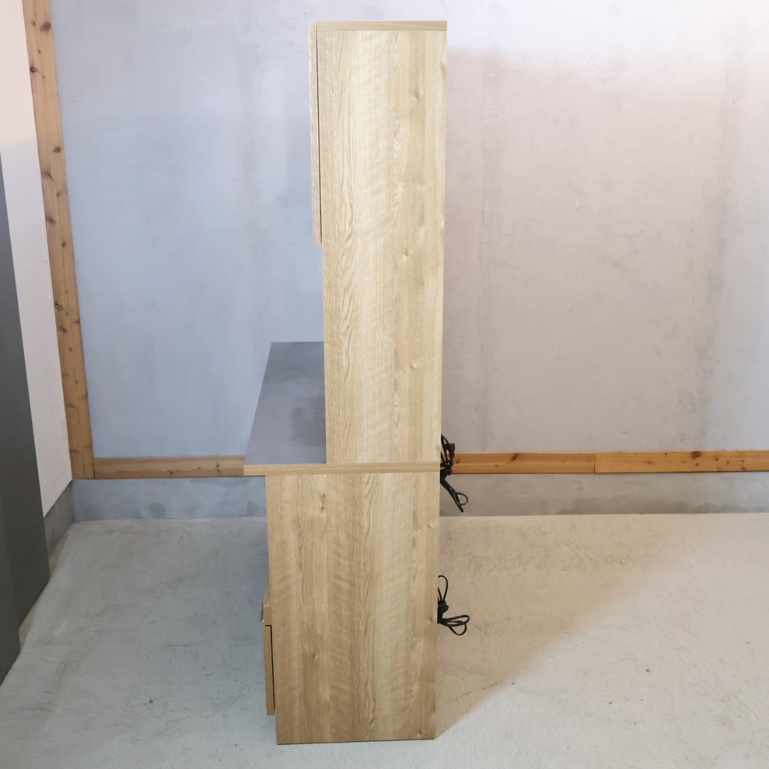 末次家具 LUCIDO キッチンボード カップボード 食器棚 キッチンボード