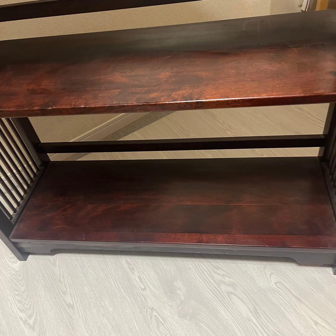 九州民芸家具 飾り棚 シェルフ HM117 棚ブックシェルフ ヴィンテージ