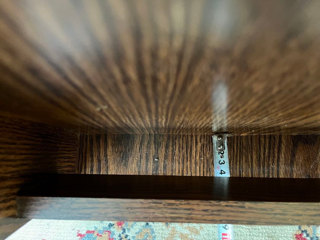 Sauder 【アメリカ老舗家具メーカー】木製マガジンラック付きキャビネット