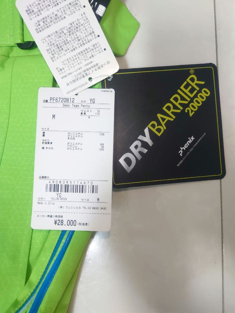 フェニックス phenix Demo Team Pants スキーパンツ