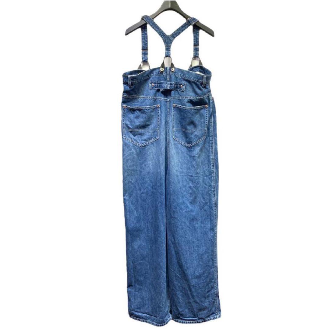 サロペット・オーバーオール・オールインワン rhodolirion 5Pockets Suspender Denim