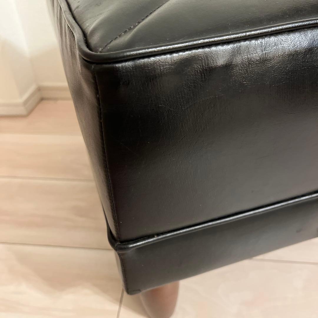 たかち様カリモク60 ブラック オットマン