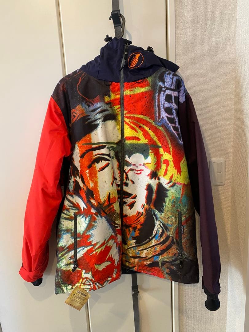 GRENADE アートプリント スノーボードウェア　送料無料