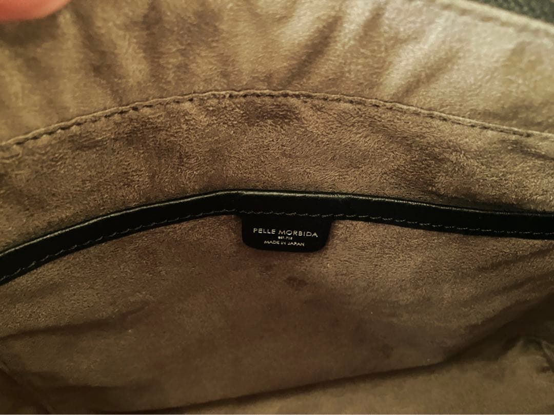 PELLE MORBIDA ペッレモルビダ ミニトートバッグ
