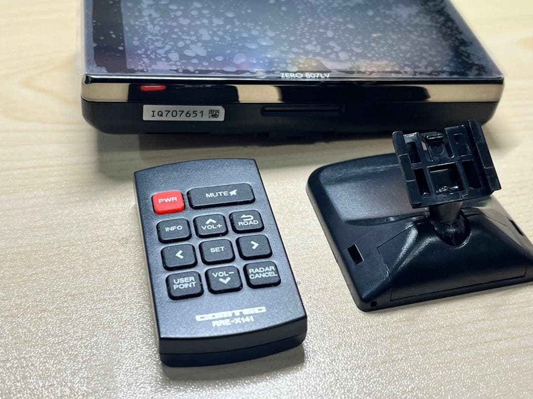ZERO 807LV レーダー探知機本体　リコール対策済み