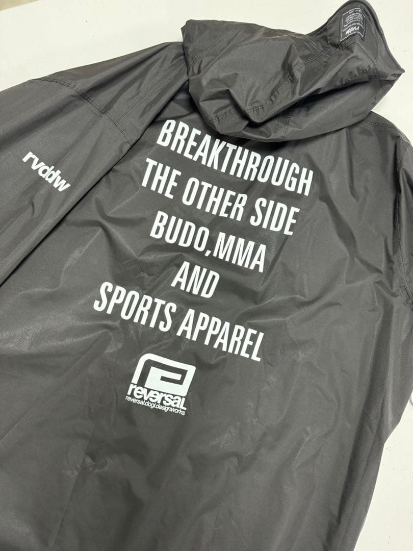 rvddw レインコート 黒