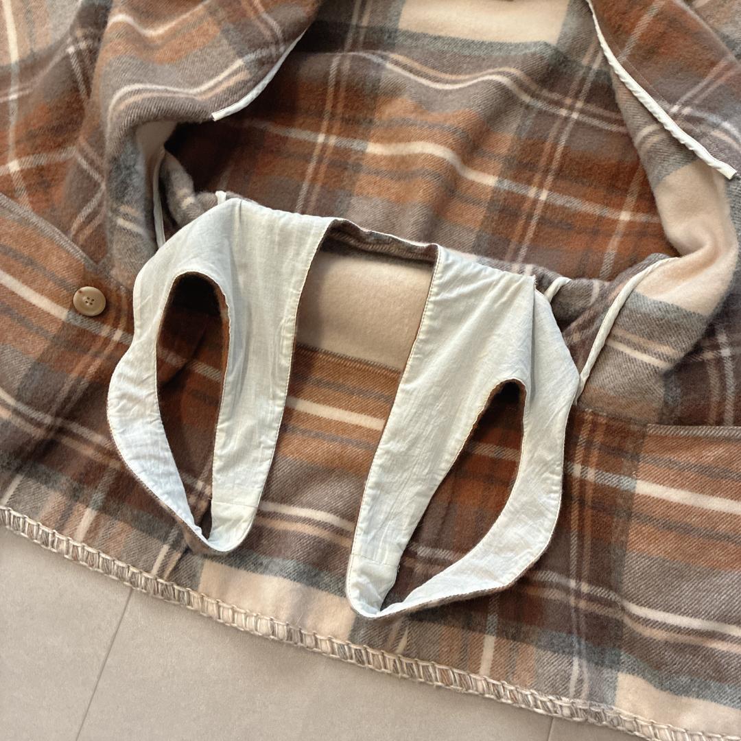 アレキサンダーマックイーン♡ウール チェック ジャケット イタリア製 ゆったり