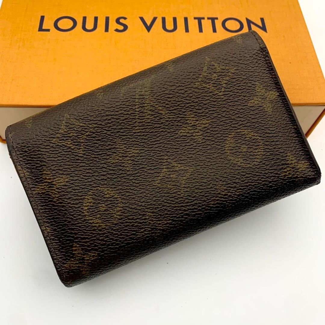 鑑定済み ルイヴィトン ポルトモネ ビエ トレゾール 財布 ミニ L字ファスナー