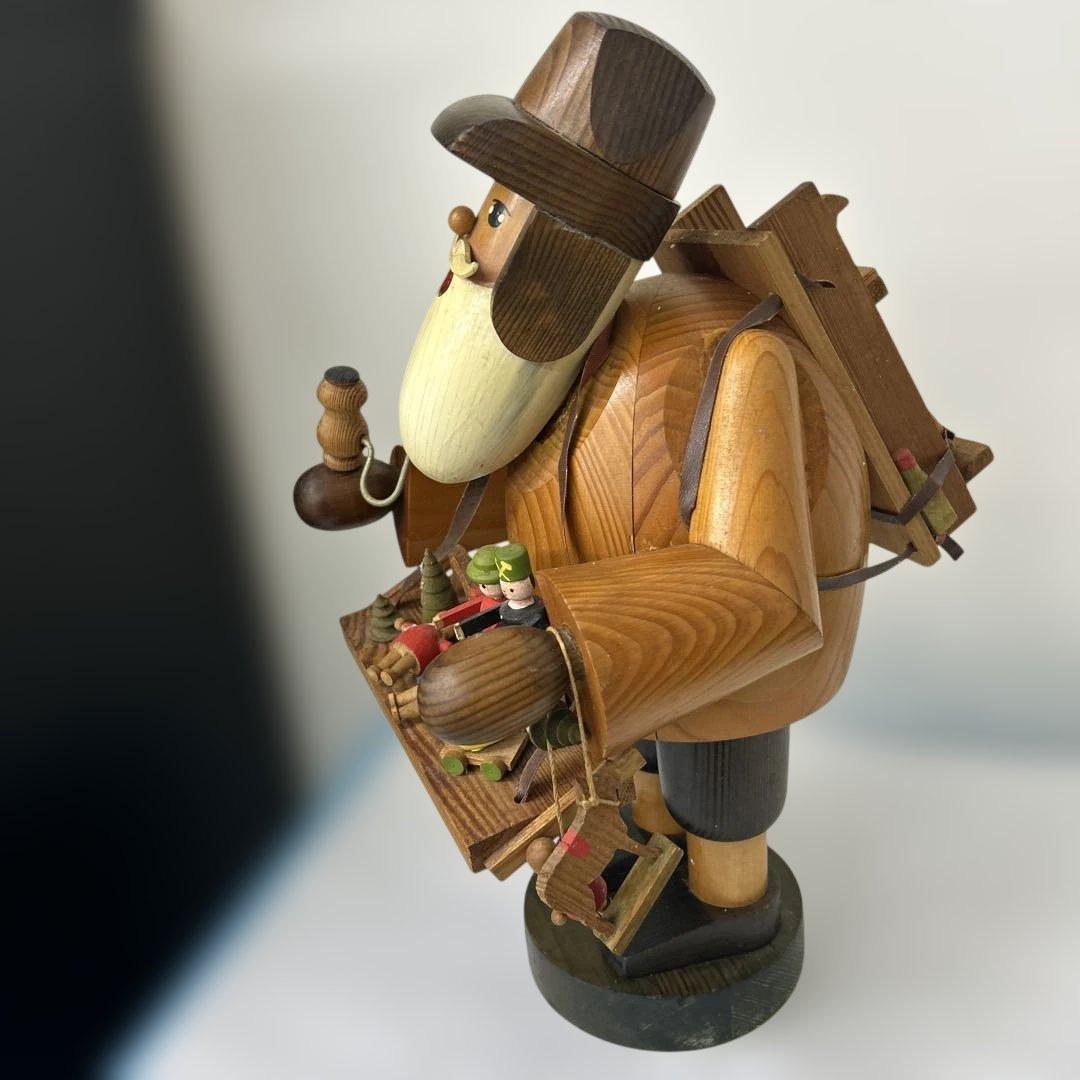 高さ　約３7cm ドイツ　パイプ人形