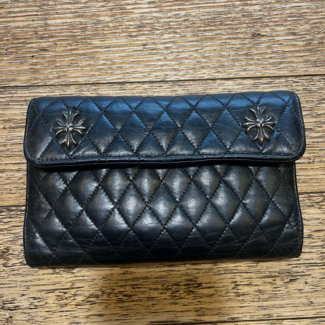 Chrome Hearts クロムハーツ　キルティング　長財布