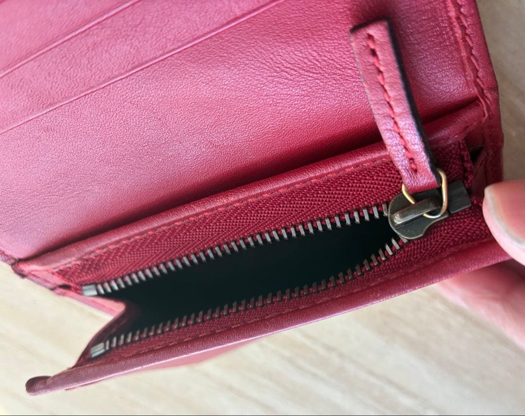 グッチGUCCIチェリーウォレット　二つ折り財布　美品