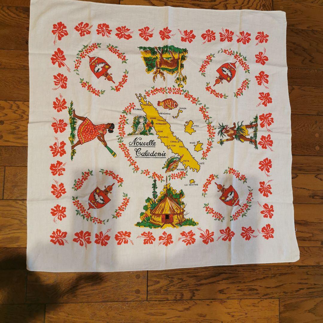 テーブルクロス　キッチンクロス　ニューカレドニア