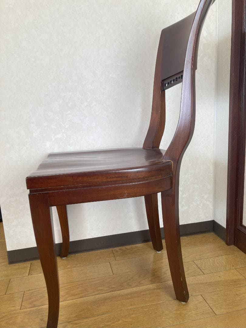 Lutiru 2　木製椅子 ダークブラウン