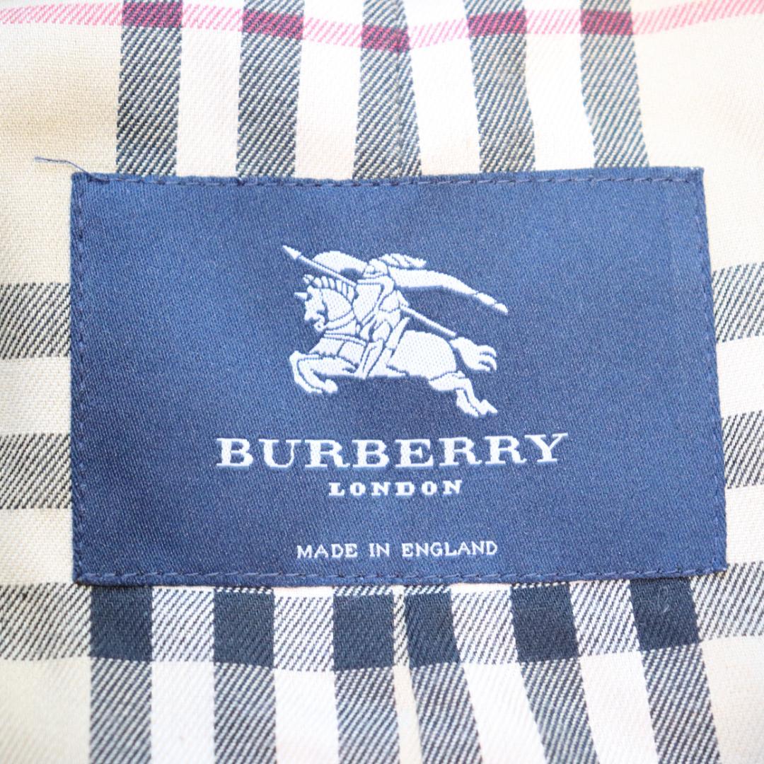 美品バーバリーロンドン✨トレンチコート　ノバチェック　ベルト　サイズ４８　英国製