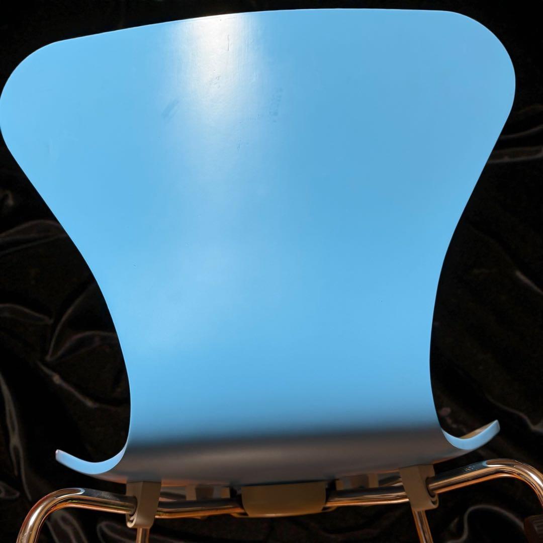 Fritz Hansen セブンチェア 2脚セット オレンジ ターコイズ