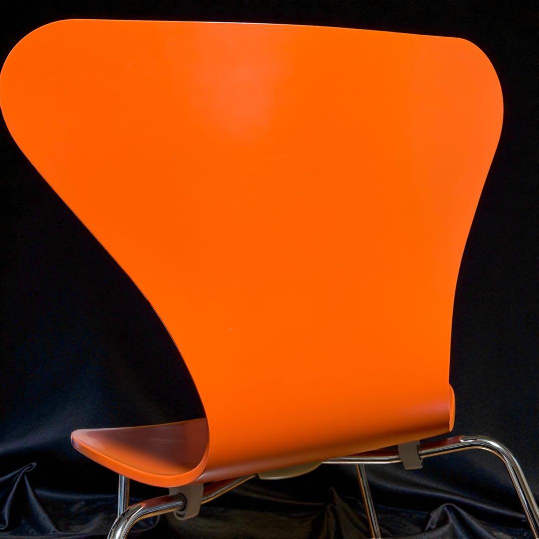 Fritz Hansen セブンチェア 2脚セット オレンジ ターコイズ