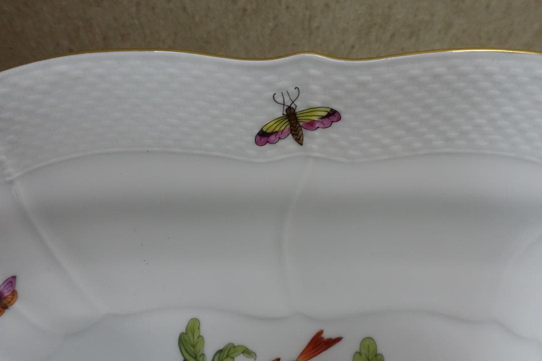 ＨＥＲＥＮＤヘレンド ロスチャイルドバード プレート大型